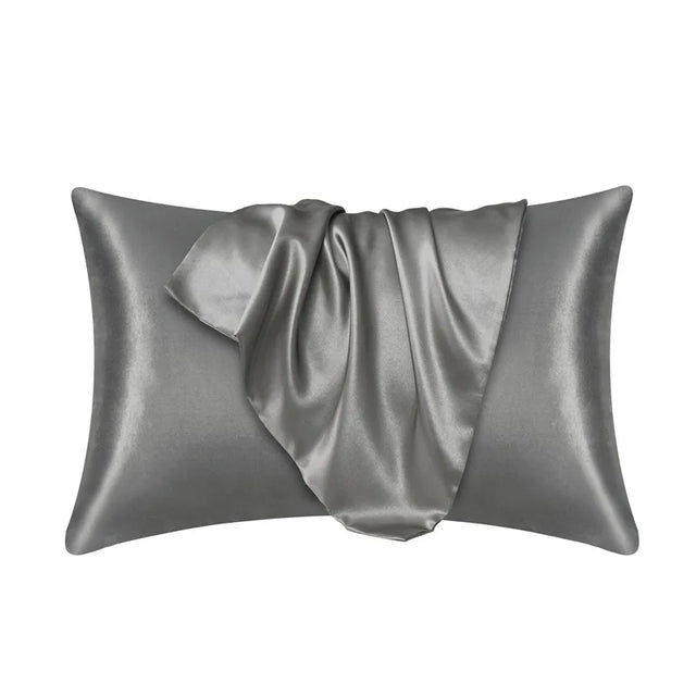 100% Mulberry Silk Pillowcase – Smooth, Hypoallergenic, and Luxurious