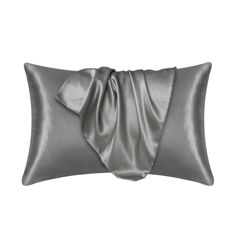 100% Mulberry Silk Pillowcase – Smooth, Hypoallergenic, and Luxurious