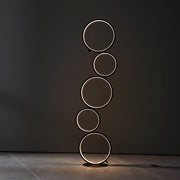 Olivia - LED Multi Tier Circle Floor Lamp for Ambient Lighting
