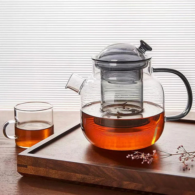 Glass teapot with infuser-3