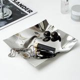 Eclipse Nouveau Storage Tray - Modern Stainless Steel Design