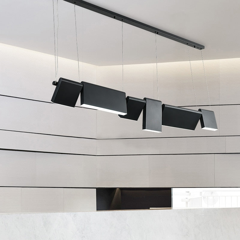 Scout Chandelier – Post-Modern LED Pendant Light | Minimalistic Aluminium Design for Offices & Living Rooms