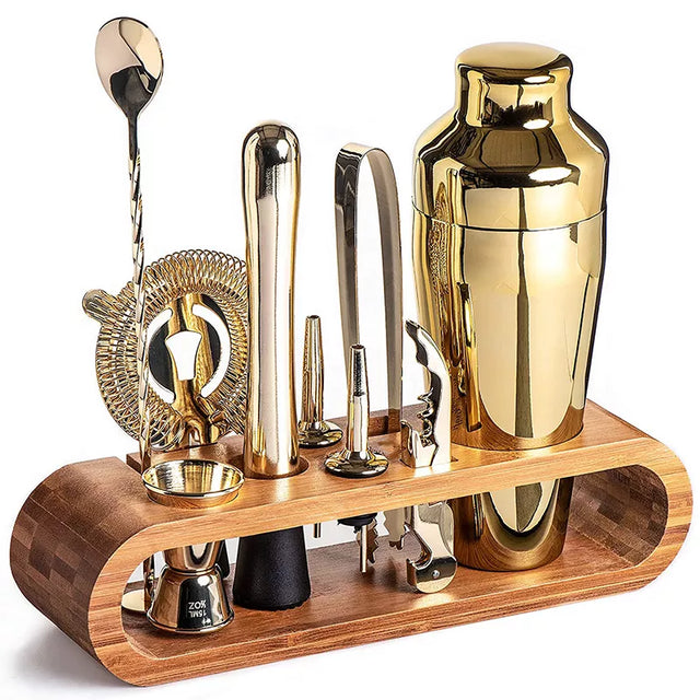 Stirré Elite Cocktail Set – Luxury Metallic Bar Kit Essentials