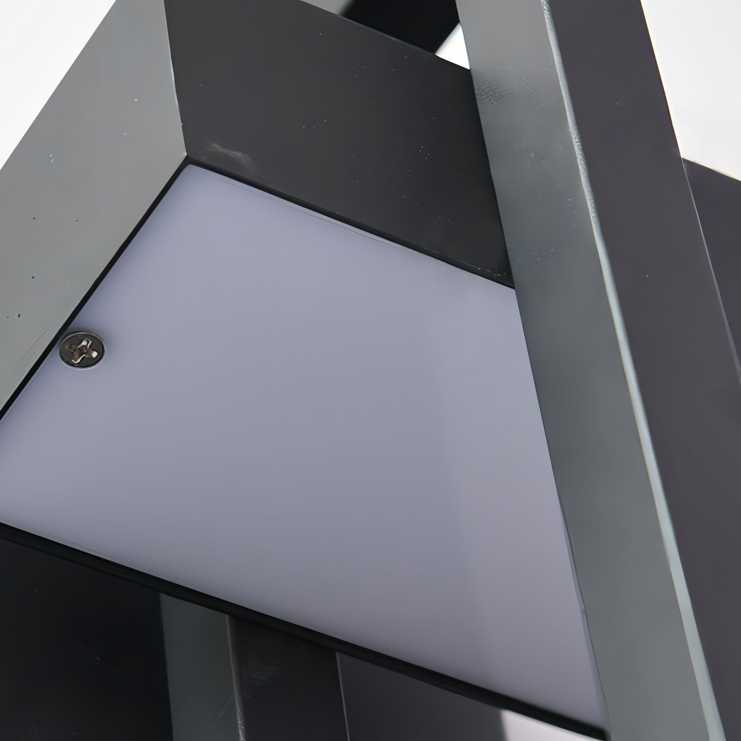 Marshall - Modern Black Outdoor Wall Light with Stainless Steel