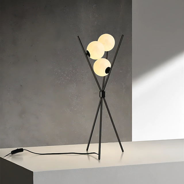 Mila - Stylish Minimalist Floor Lamp with Moon Design
