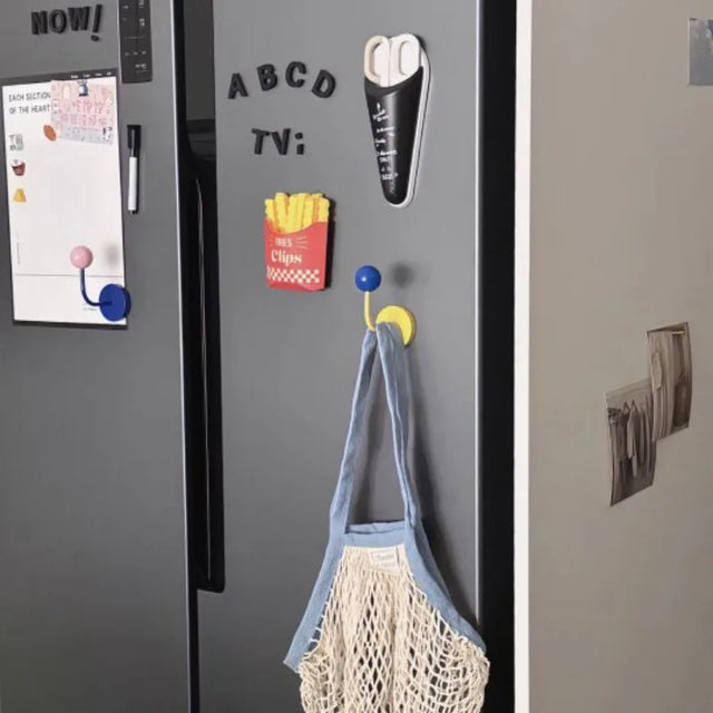 Magnetic Metal Retro Ball Wall Hook-4