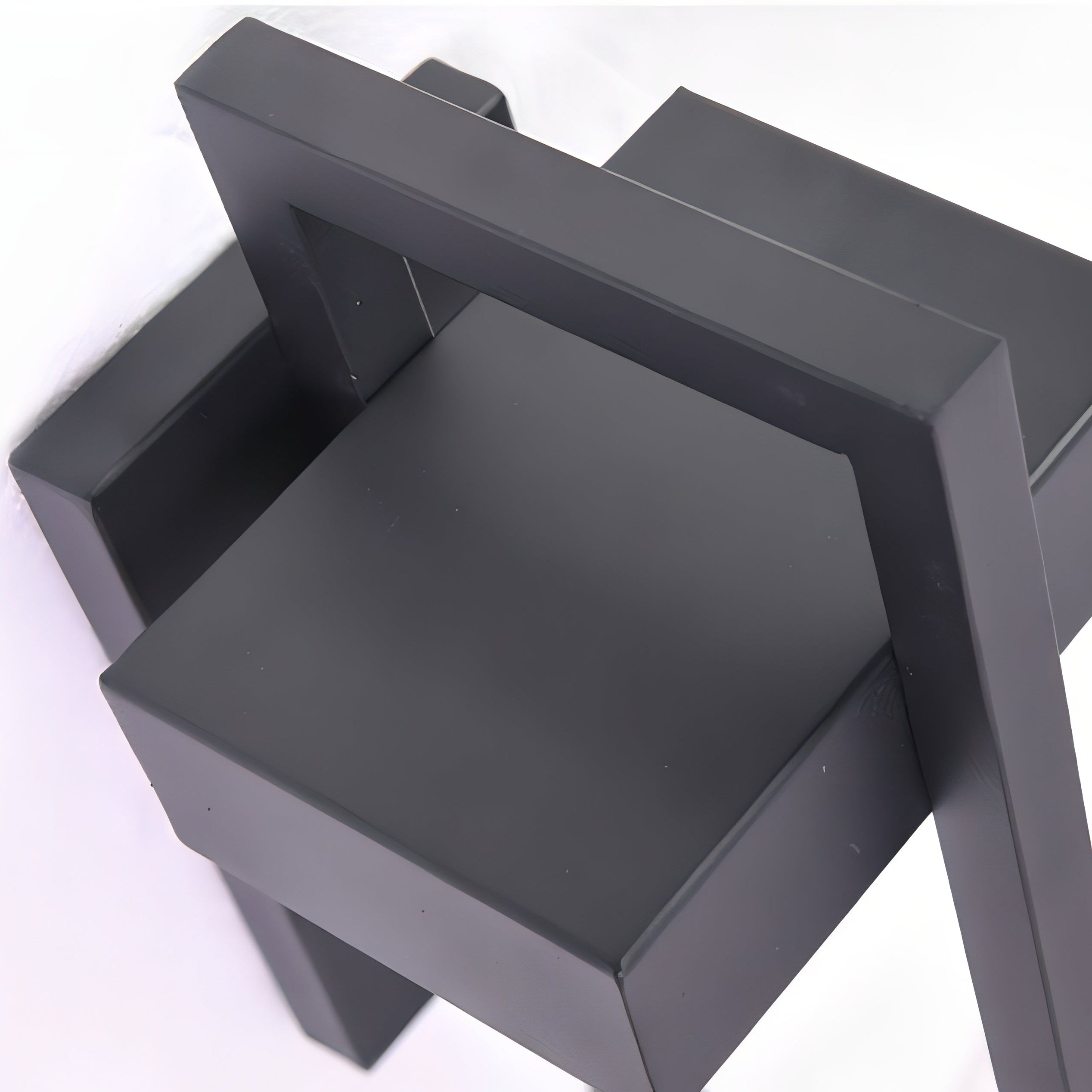 Marshall - Modern Black Outdoor Wall Light with Stainless Steel