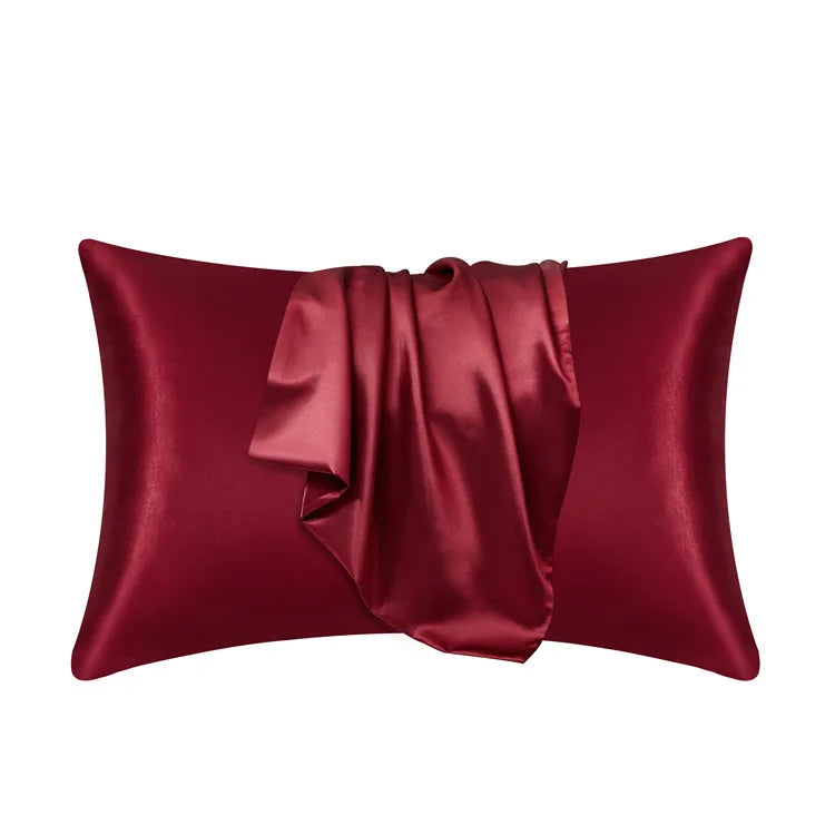 100% Mulberry Silk Pillowcase – Smooth, Hypoallergenic, and Luxurious
