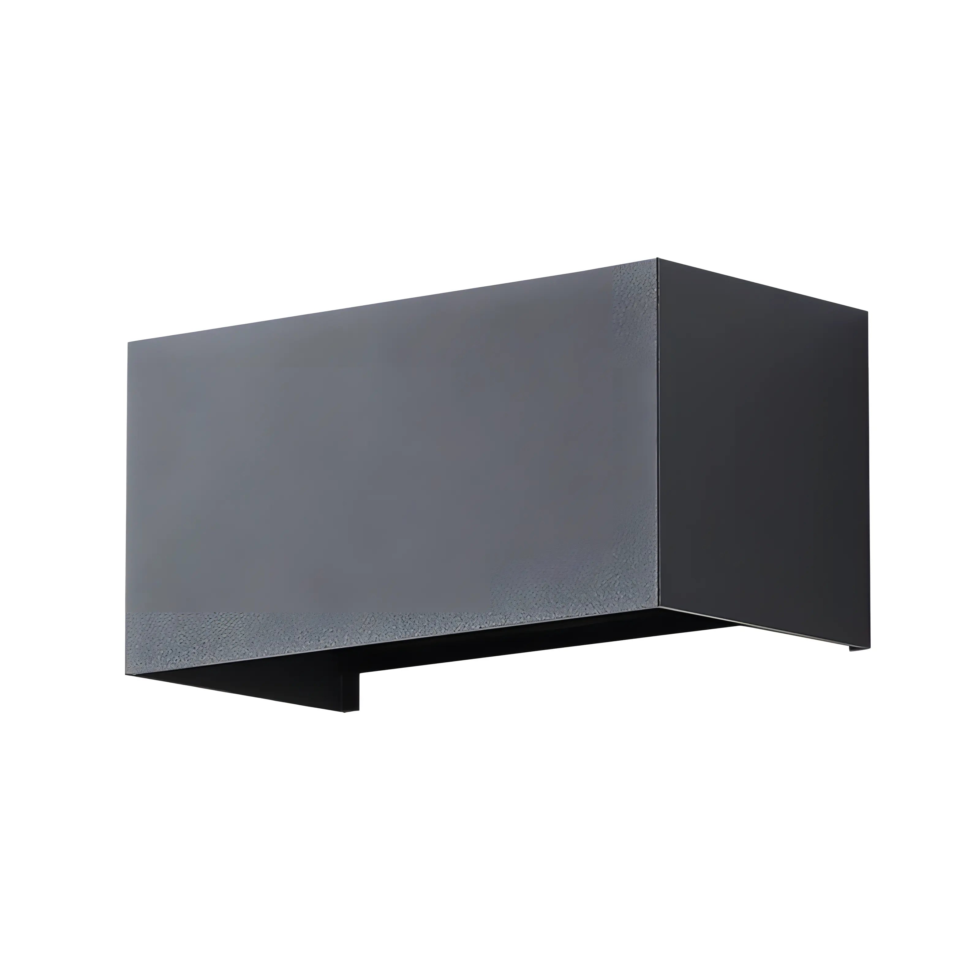 Aryanna - Modern Black Rectangle Up/Down Outdoor Light