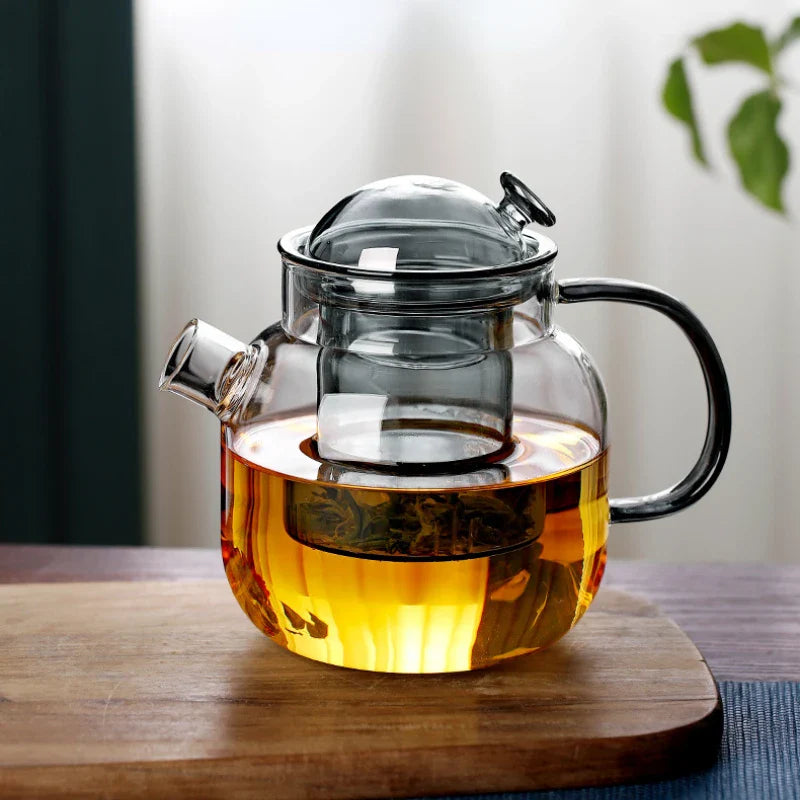Glass teapot with infuser-4