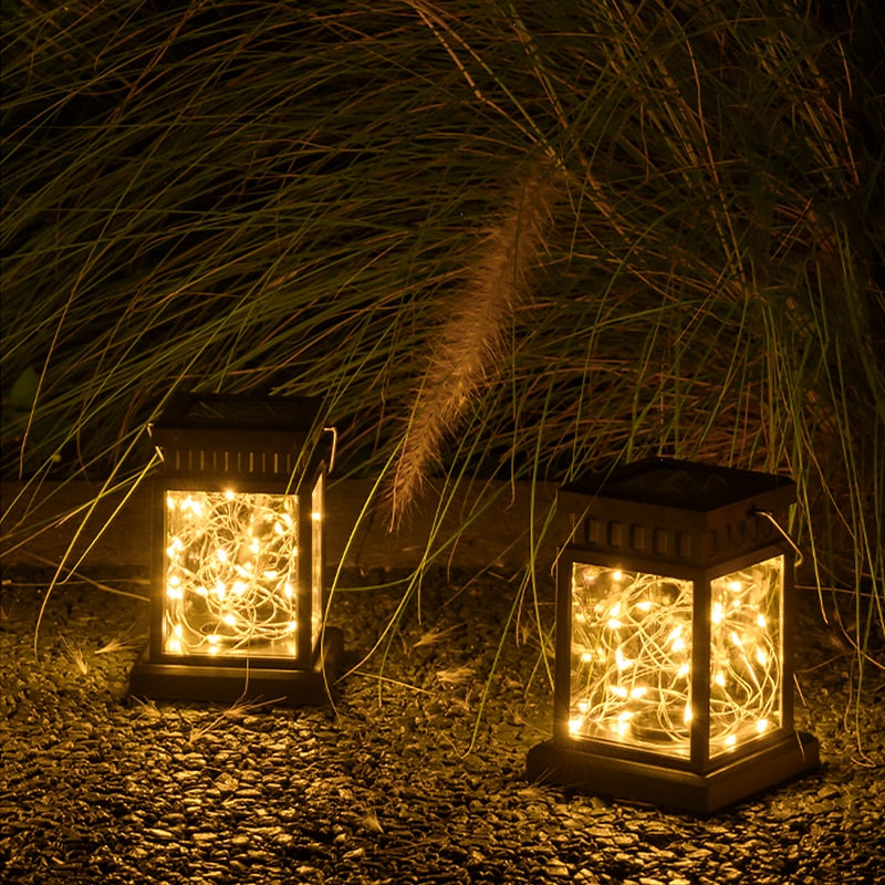 Fajtel - Solar Lantern LED Waterproof Outdoor Garden Light