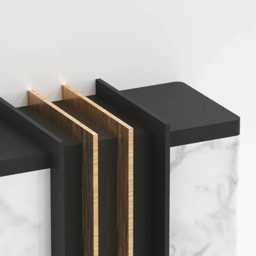 Baez - Marble Style LED Wall Light Bar for Outdoors