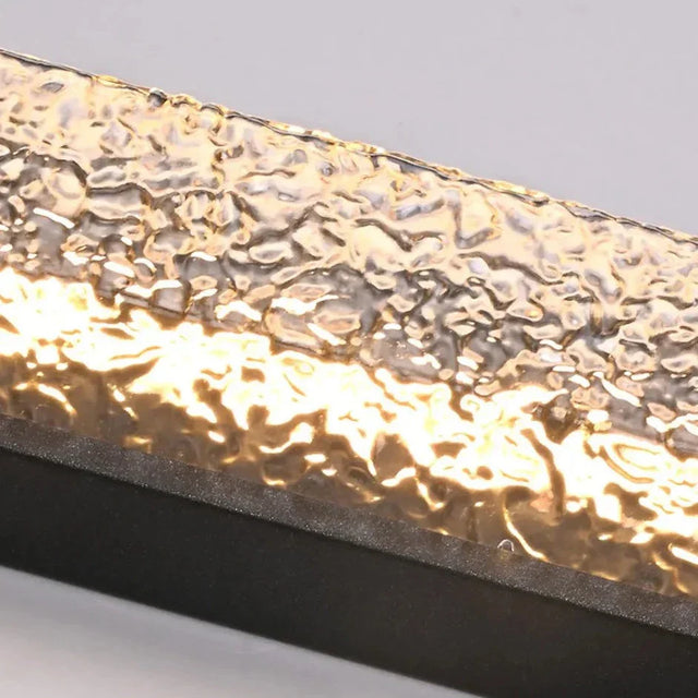 Waldron - Modern Stainless Steel LED Wall Light with Glass