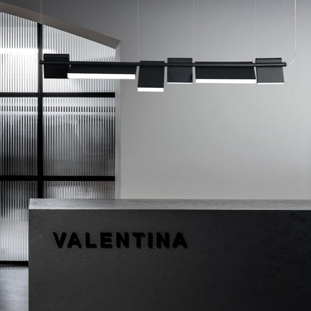 Scout Chandelier – Post-Modern LED Pendant Light | Minimalistic Aluminium Design for Offices & Living Rooms