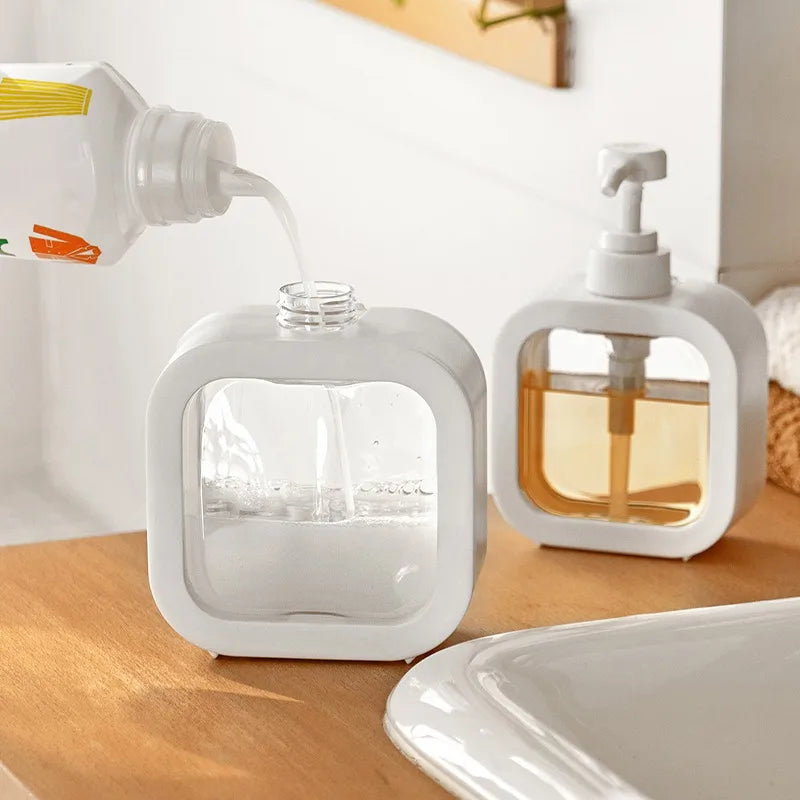 SkandiPure Soap Dispenser - Minimalist Nordic Design Durable