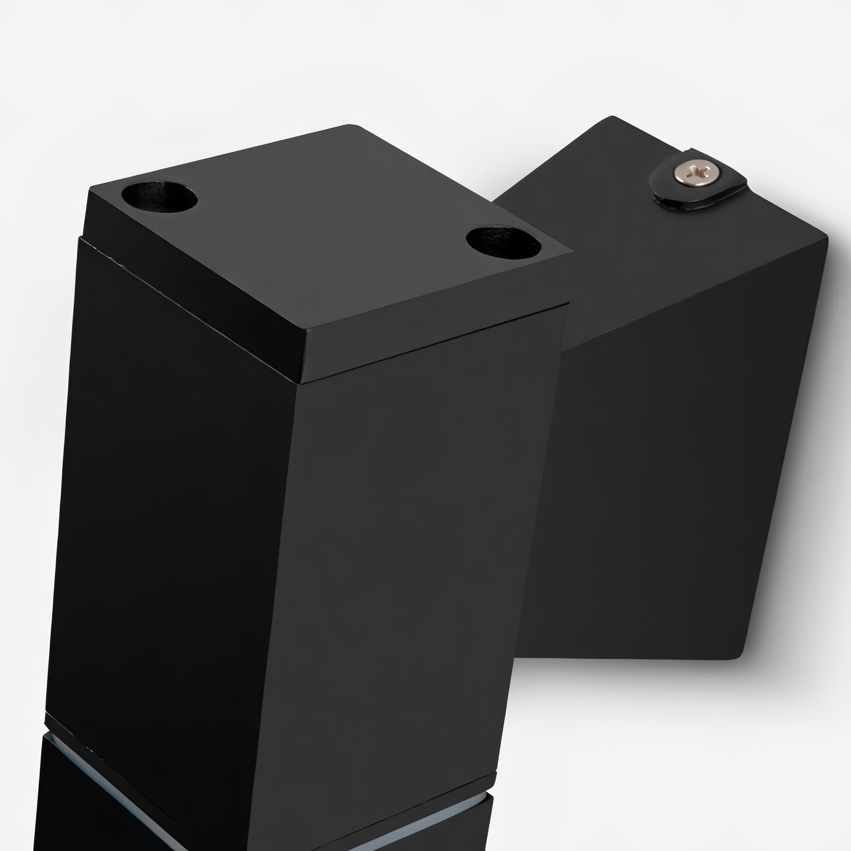 Casen - Outdoor Modern Waterproof Up/Down Wall Light Black