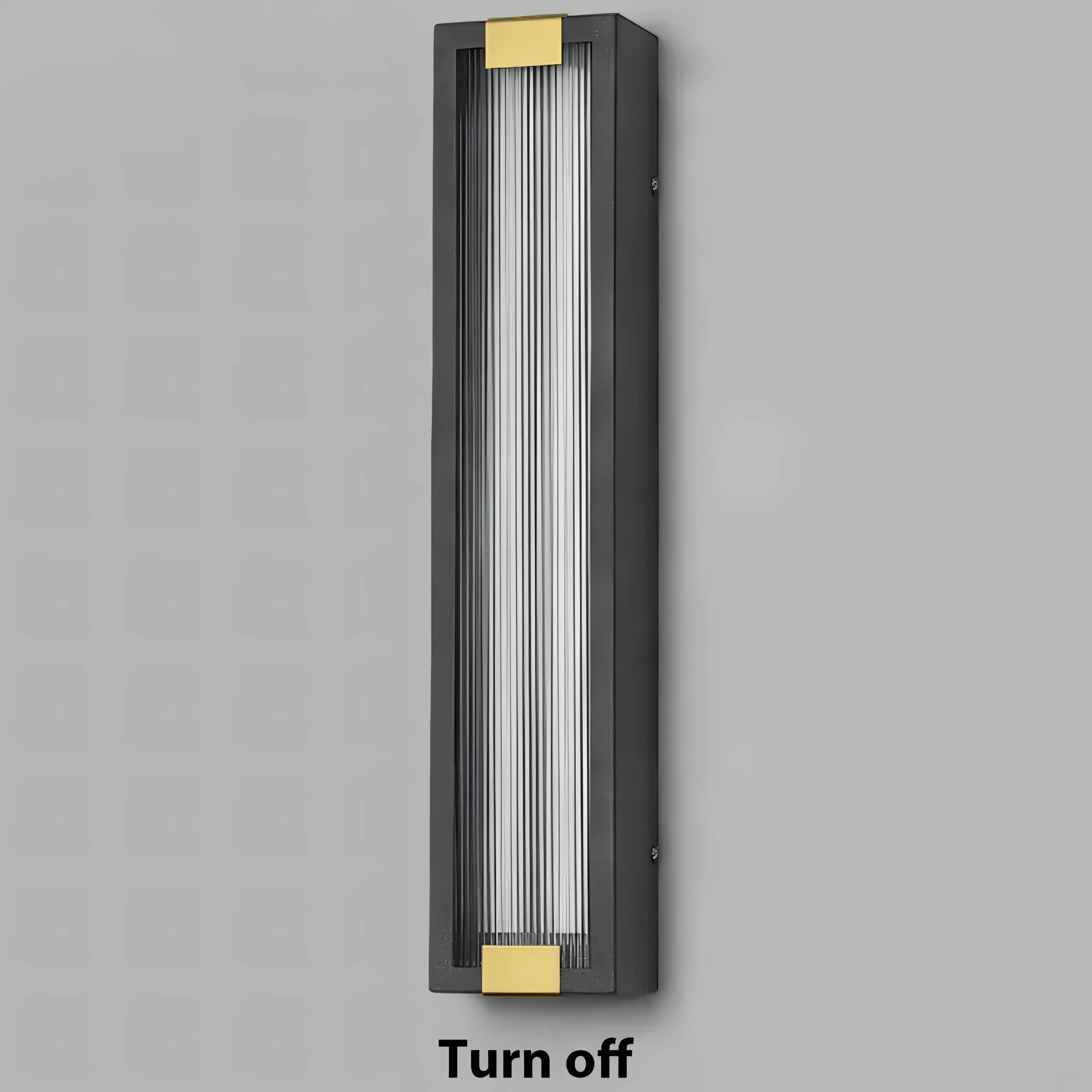 Barrios - Stainless Steel Rectangular Acrylic Outdoor Light