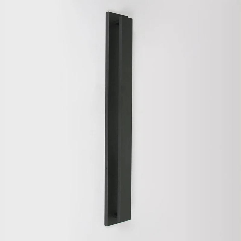 Clausen - LED Dimmable Outdoor Black Waterproof Wall Light