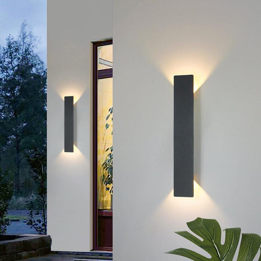 Kashti Outdoor Waterproof Rectangle Up/Down Wall Light