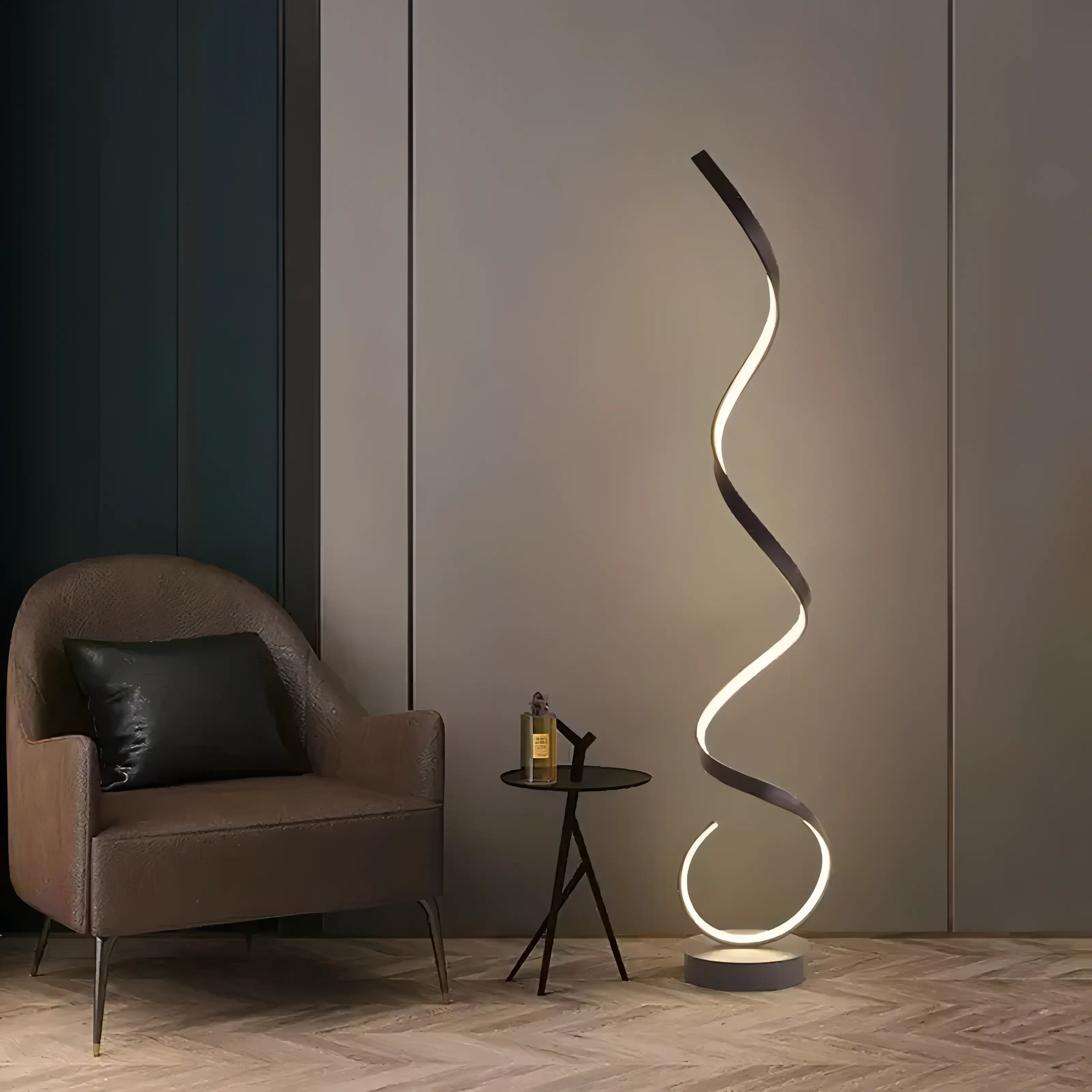 Natalie - Sleek Modern LED Floor Lamp with Adjustable Design