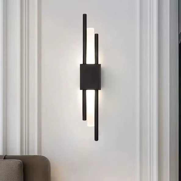 Sleek Modern Glass Wall Lamp