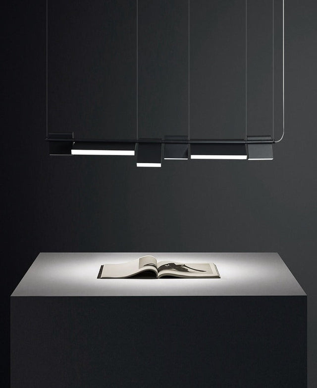 Scout Chandelier – Post-Modern LED Pendant Light | Minimalistic Aluminium Design for Offices & Living Rooms