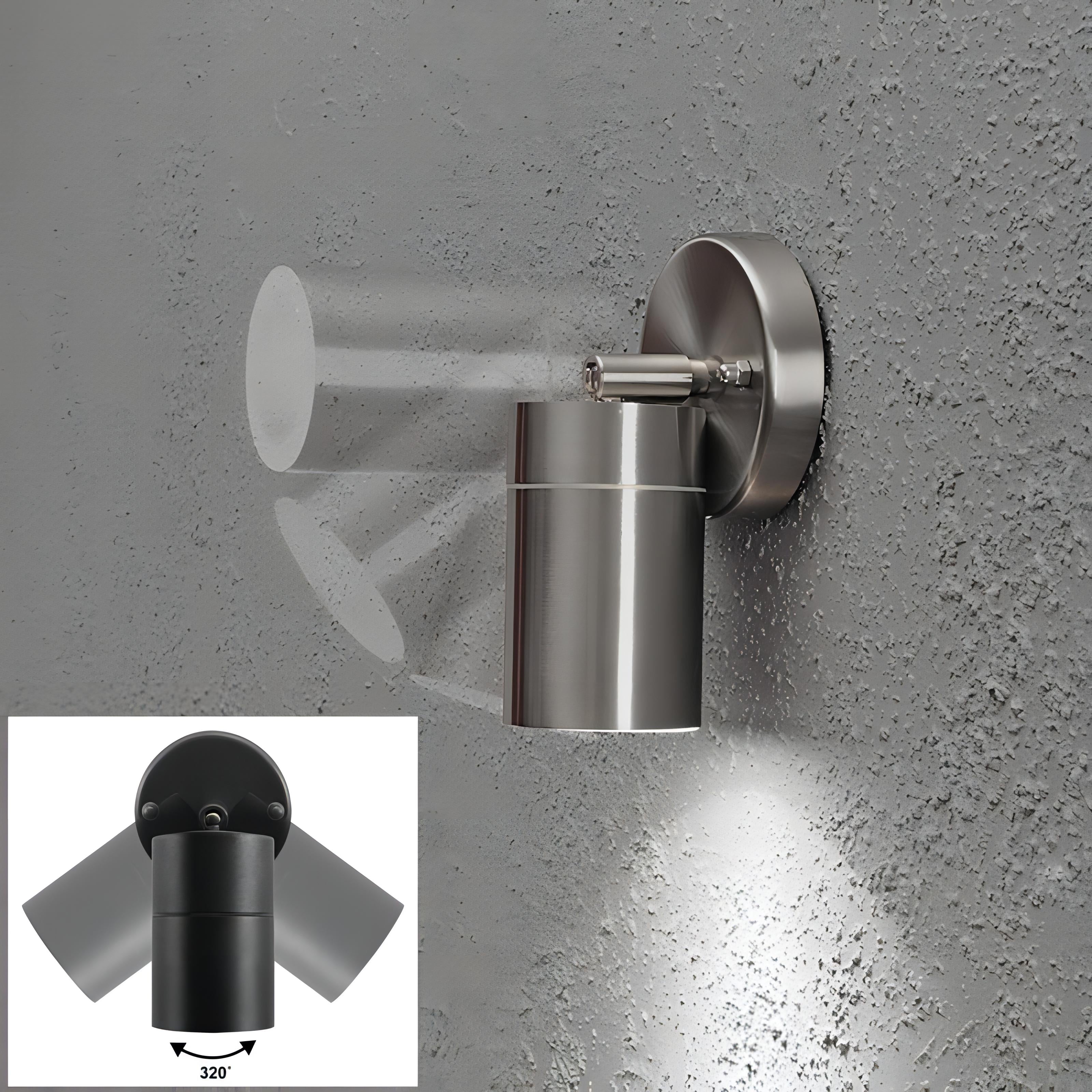 Marcellus - Outdoor Waterproof Rotatable Wall Light 5W/10W