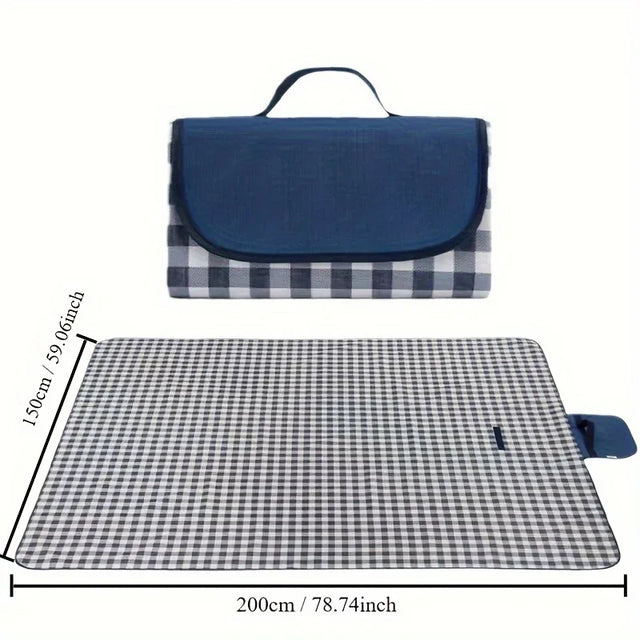 Picnic Blanket | Beach Mat | Indoor and Outdoor Picnic Blanket, 2M x1.5M Sand and Waterproof Large Beach Mat A must for travel-4