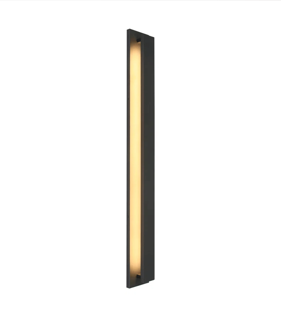 Clausen - LED Dimmable Outdoor Black Waterproof Wall Light