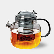 Glass teapot with infuser-2