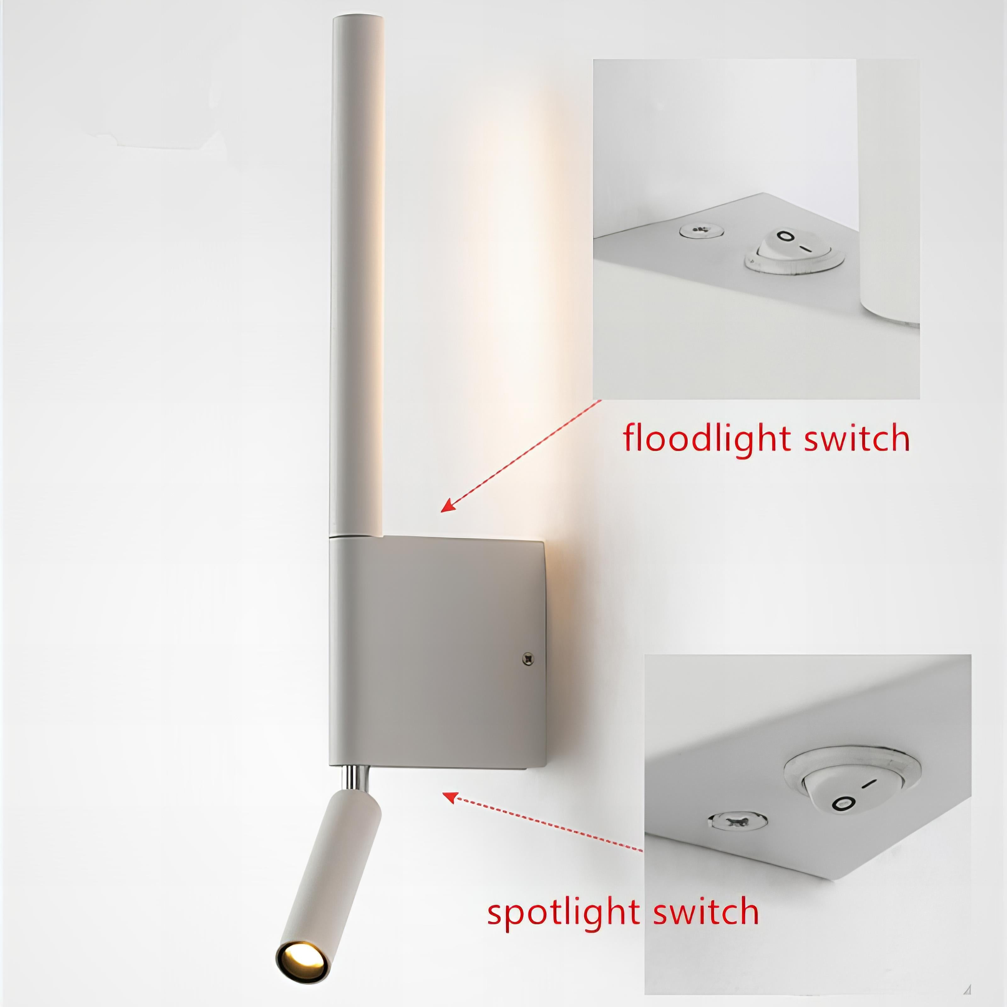 Orbit Adjustable Rotating Wall Light