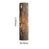 Perales Wood Tree Style Resin Waterproof Wall Light