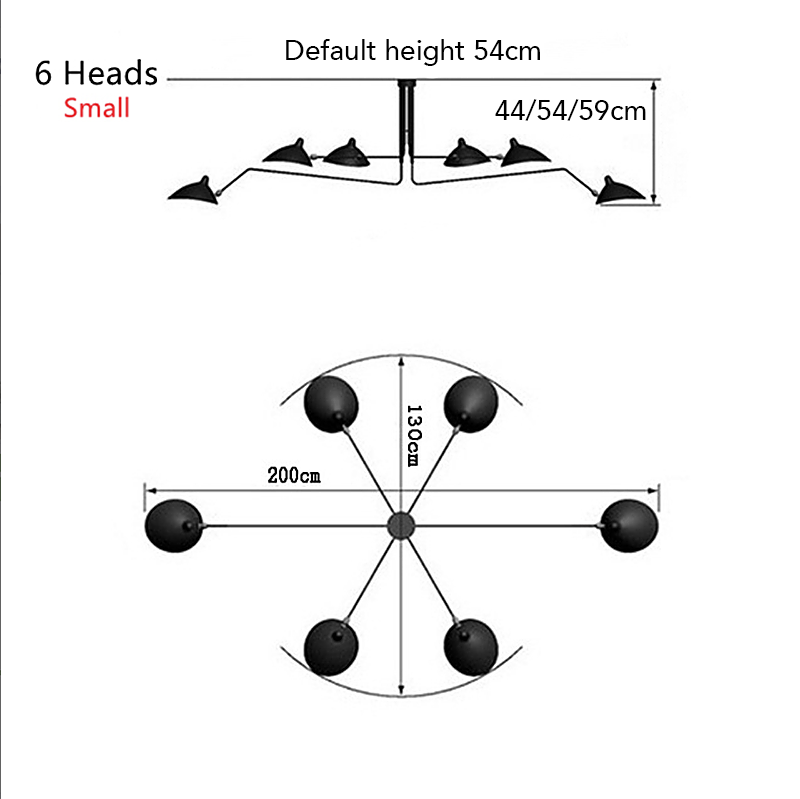 Spider Chandelier Bold Mid-Century Elegance