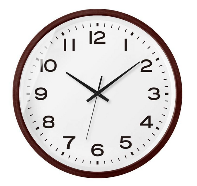 ScandiWood Elegant Scandinavian Wooden Wall Clock Timeless