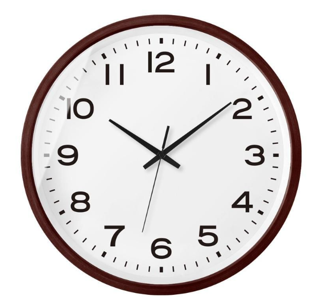 ScandiWood Elegant Scandinavian Wooden Wall Clock Timeless
