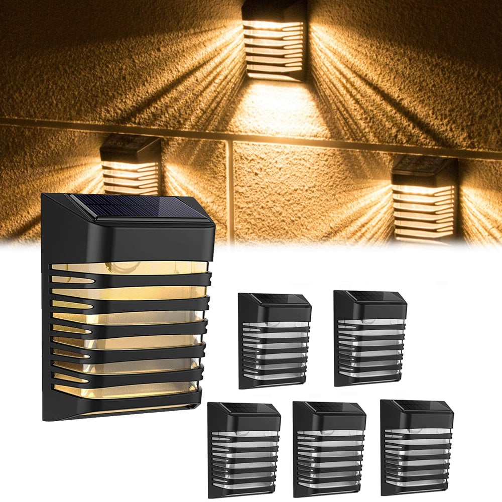 Balto - Solar Garden Outdoor LED Down Wall Light IP65