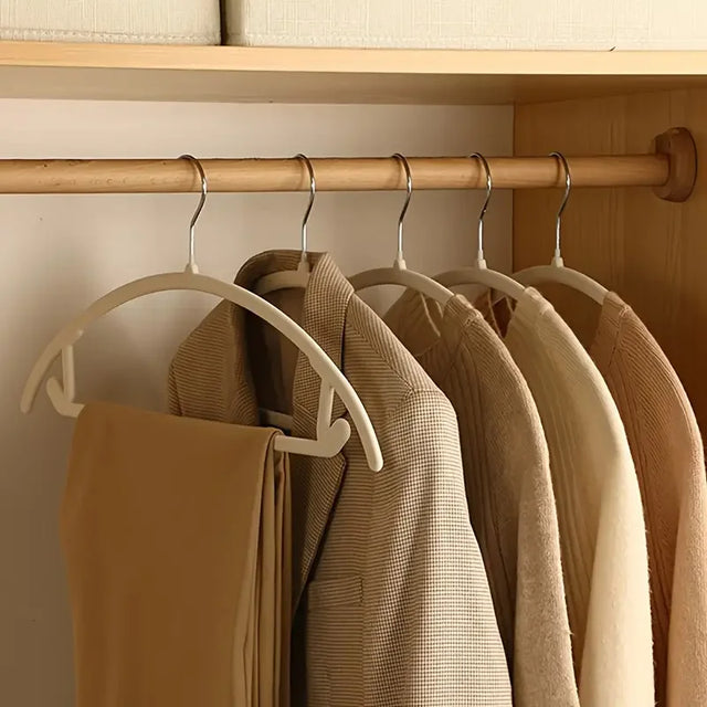 Non-Slip Clothes Hangers – 10 Pack