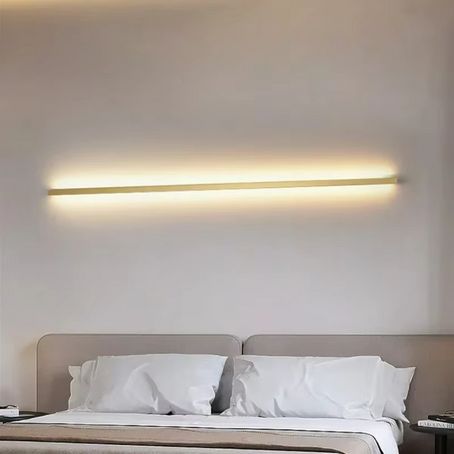 Minimal Light Bar – Nordic LED Wall Lamp in Aluminium