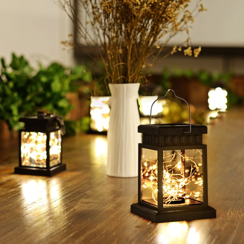 Fajtel - Solar Lantern LED Waterproof Outdoor Garden Light