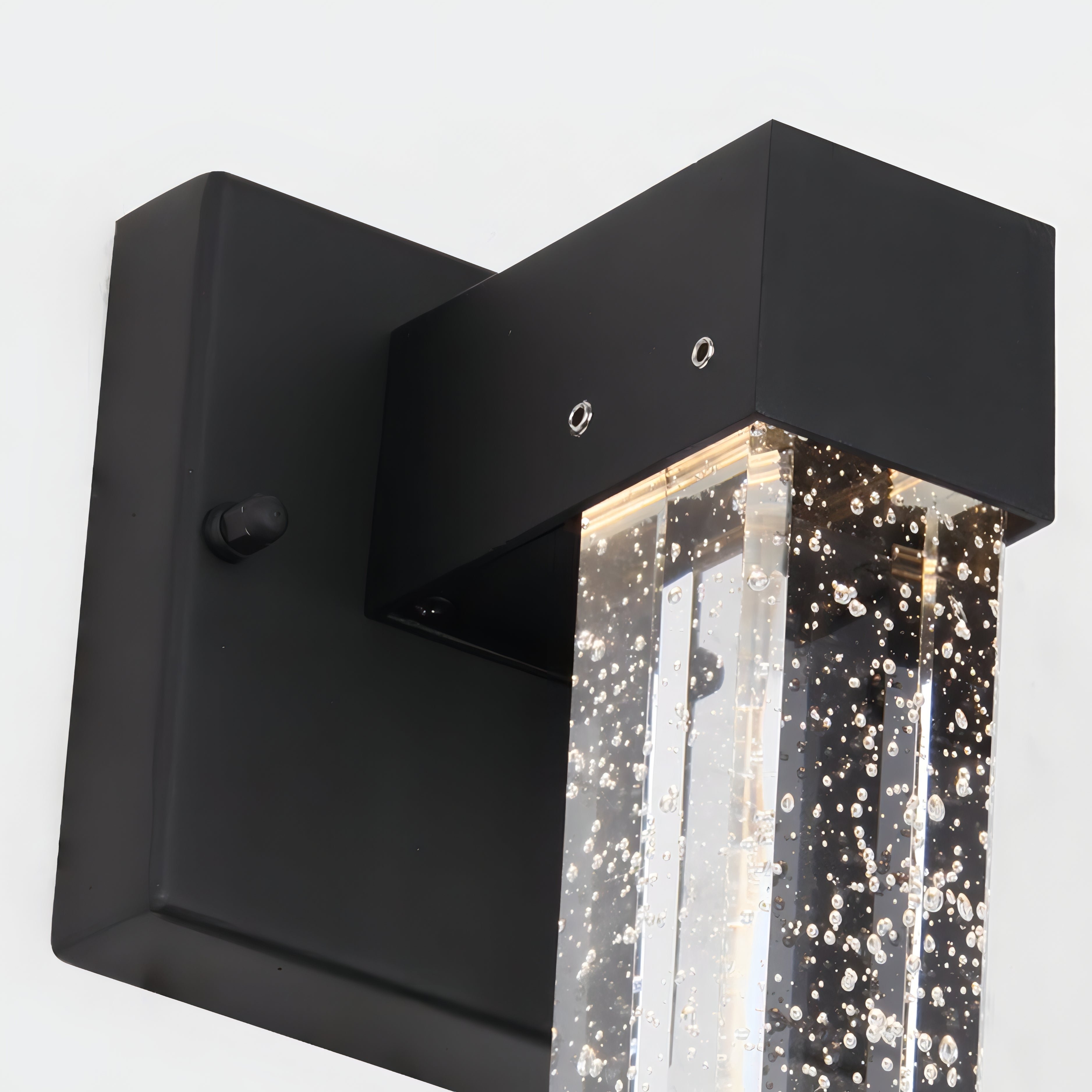Raiden - Crystal IP65 Outdoor Wall Sconce with Aluminum Body