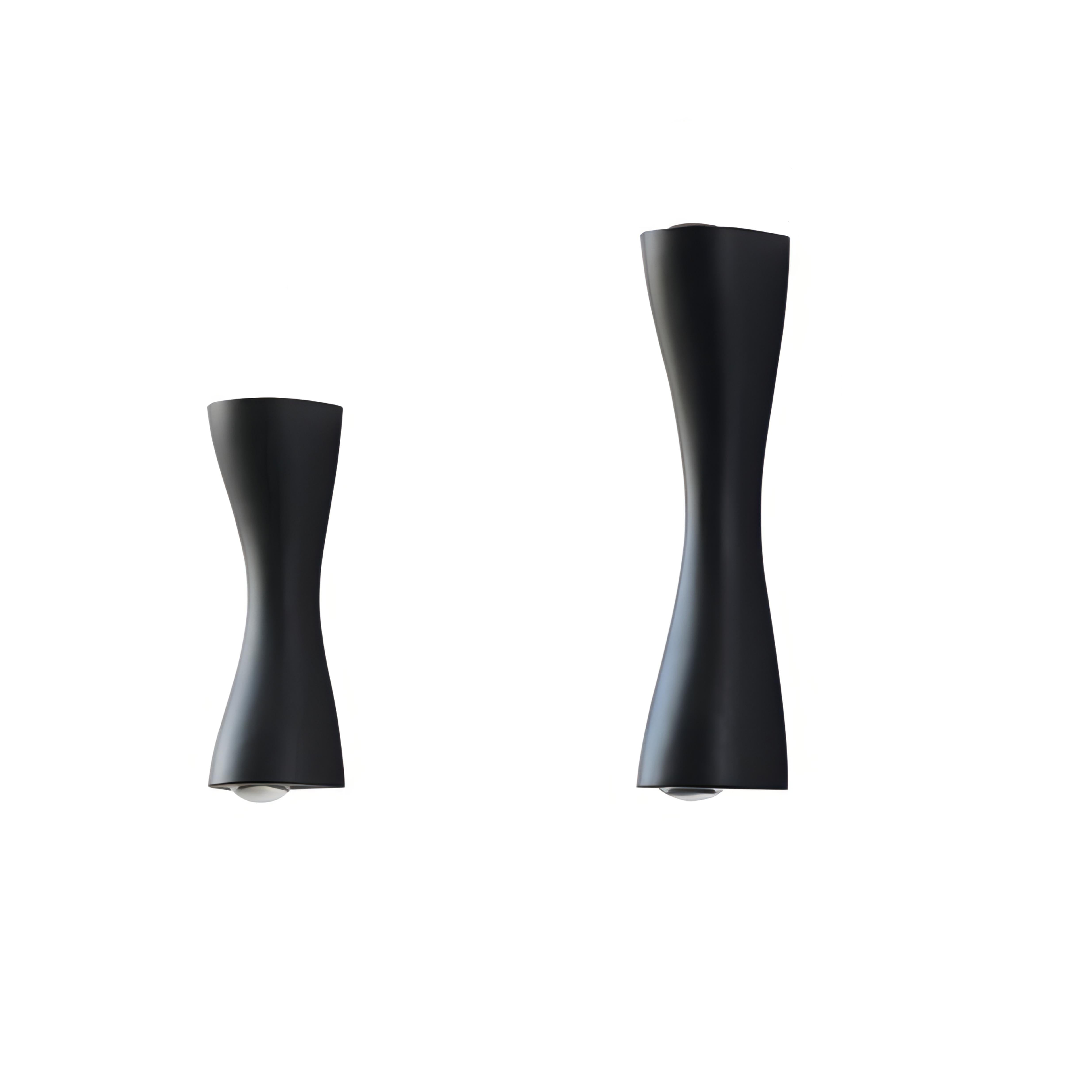 Lachlan - Outdoor LED Up/Down Modern Curved Wall Light