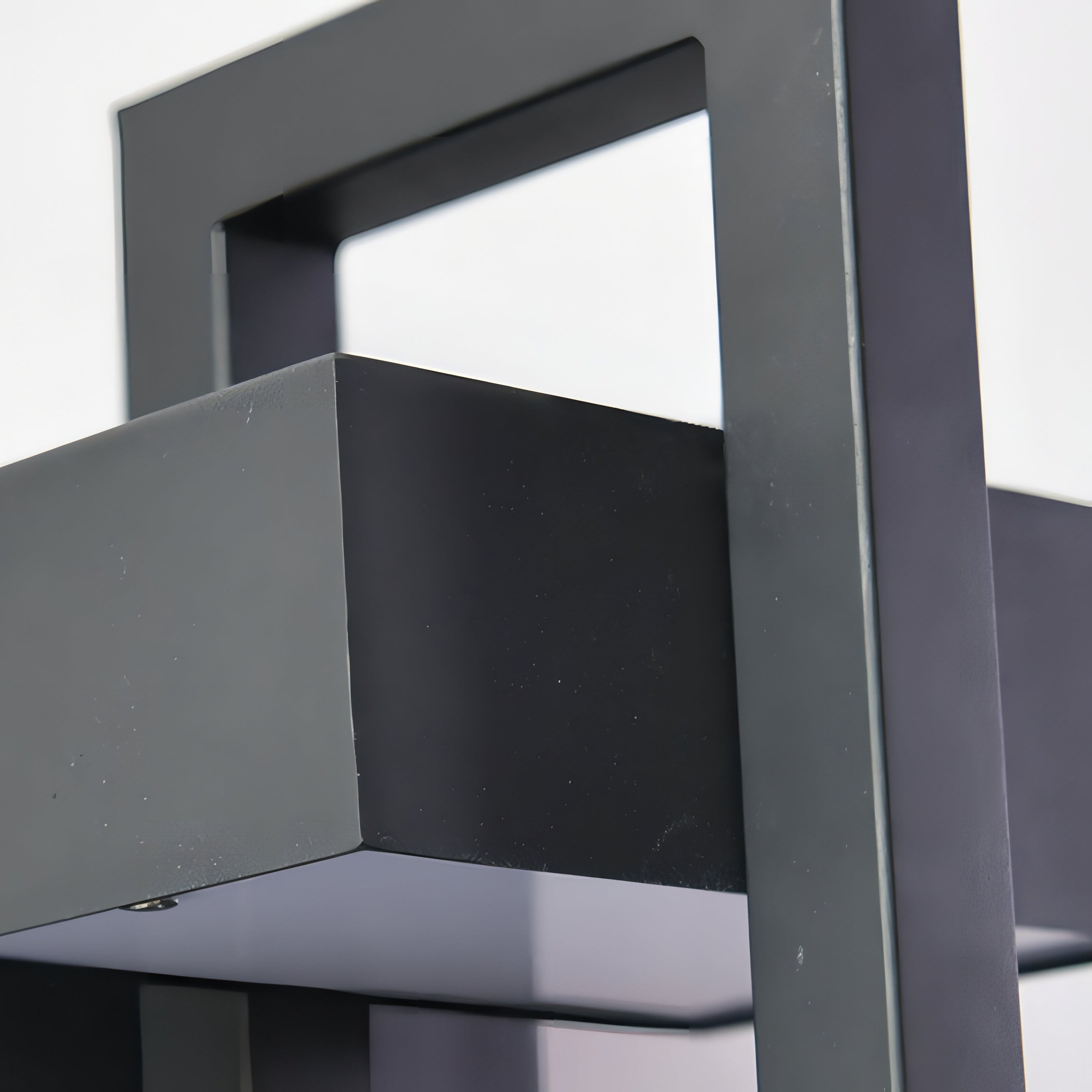 Marshall - Modern Black Outdoor Wall Light with Stainless Steel