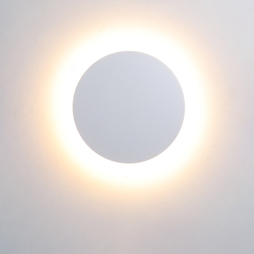 Almos - Outdoor Waterproof Round LED Wall Light  IP65