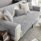 Simple Striped Chenille Anti-scratch Couch Cover for Pets