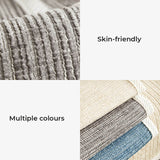Simple Striped Chenille Anti-scratch Couch Cover for Pets