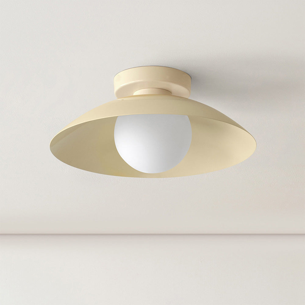 Simple Round Metal Flush Mount Ceiling Light For Kitchen 1