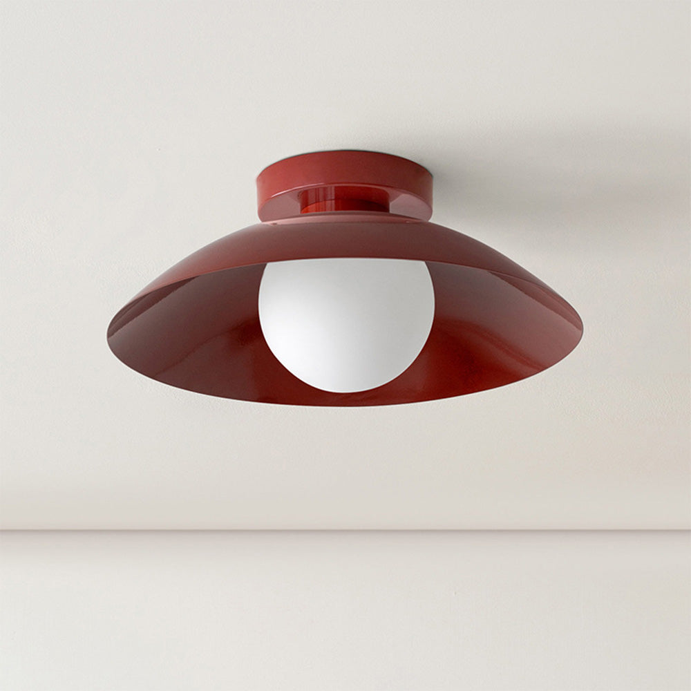 Simple Round Metal Flush Mount Ceiling Light For Kitchen 4