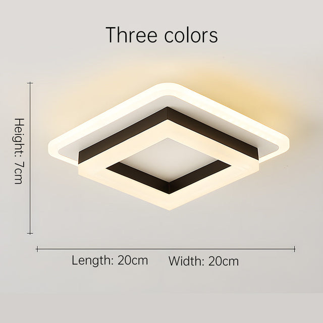 Square Hallway LED Ceiling Lights 7