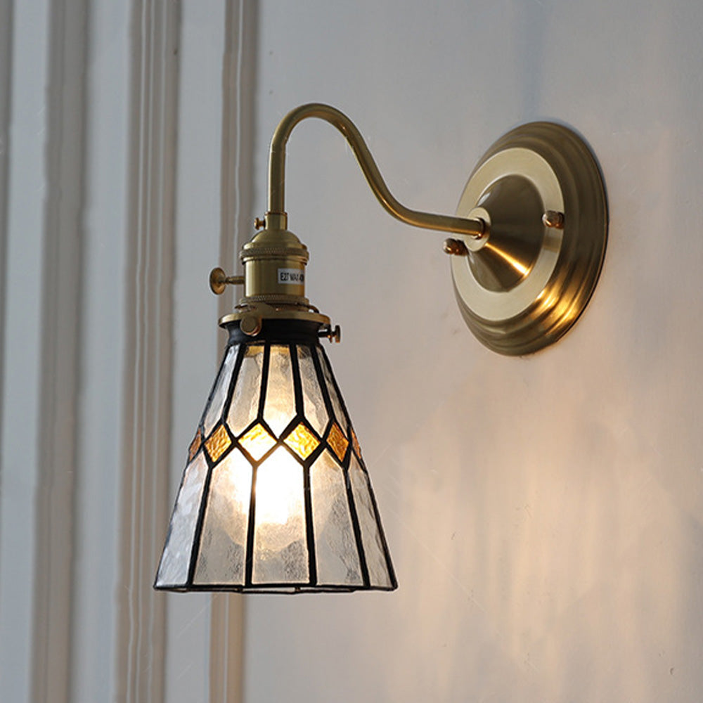 Vintage Glass Wall Sconce Light For Living Room 4