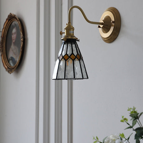Vintage Glass Wall Sconce Light For Living Room 5
